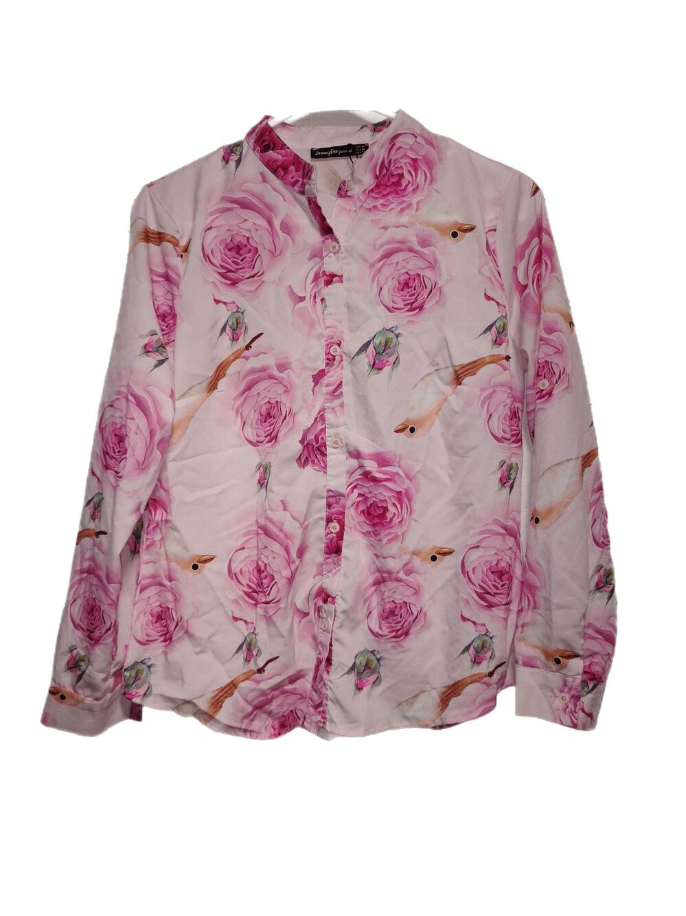 Jennyfer Women's Button Up Shirt Size Medium